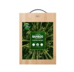 Pigeon By Stovekraft Large Natural Bamboo Wood Chopping Cutting Board For Kitchen Vegetables, Fruits & Cheese, Bpa Free, Eco-Friendly, Anti-Microbial (34 X 24Cm)| Brown