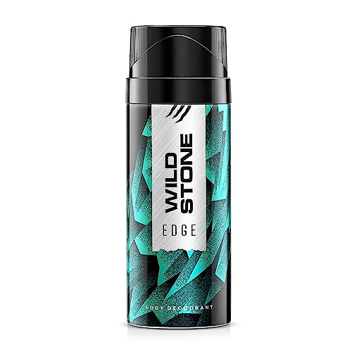 Wild Stone Edge Deodorant Spray For Men, Long Lasting Refreshing Everyday Wear Fragrance, Pack Of 2 (200Ml Each)