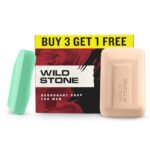 Wild Stone Soap, Ultra Sensual And Forest Spice Soaps For Bath, (Pack Of 4, 125Gm Each) | Daily Use Fragrant Soap | Skin Moisturized And Safe