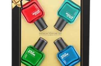 Wild Stone Eau De Parfum Gift Set For Men, Pack Of 4 (4X30Ml) | Premium Fragrance Gift Set | Edge,Ultra Sensual, Hydra Energy & Forest Spice Luxury Perfume