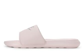 Nike Womens W Victori One Slide Barely Rose/Metallic Silver-Barely Rose Slides – 3.5 Uk (Cn9677-600)