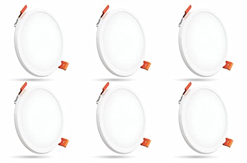 Crompton Star Lord 3In1 | Recessed Downlighter | 5W | Round | 3In1 Mood Lighting | Multi-Colour | Pack Of 6 | False Ceiling Mounted | Bis Safe Wire