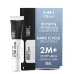 Thriveco Anti-Ageing Under Eye Repair Cream For Dark Circles, Fine Lines, Wrinkles & Puffiness | With Retinol, Niacinamide & Collarev For Men & Women | 15 Ml
