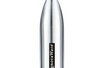 Signoraware Aqualene Vacuum Steel Cola Hot And Cold Bottle 1000Ml,Multicolour (1 Piece)