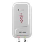 Singer Leo Rapid 5.9 L Instant Water Heater For Kitchen & Bathroom| 3000W Powerful Heating Element Instant Water Heater | Ss Tank | Powerful Copper Element | Isi Mark, (White)