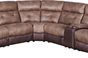 Hometown Eclairs Solid Wood Lounger With Recliner In Brown Color