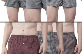 Dollar Pack Of 6 Cotton Checkered Men Boxer