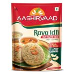 Aashirvaad Rava Idli Instant Mix, 1Kg Pack, Easy To Make | 50 Rava Idlis In 3 Steps | Soft & Fluffy Idlis