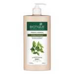 Biotique Bio Henna Leaf Fresh Texture Shampoo And Conditioner, 650Ml