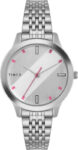 Timex Silver Dial Analog Watch  – For Women