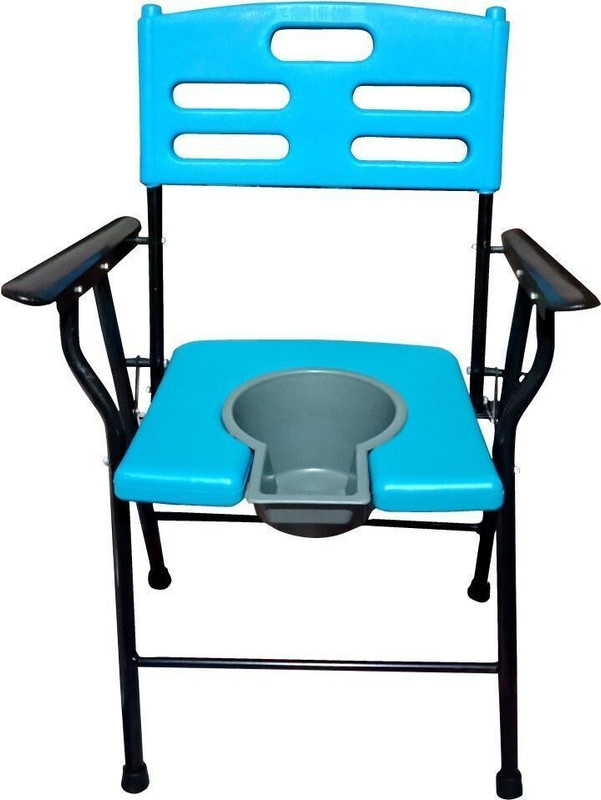Life Line Commode Chair(Blue)