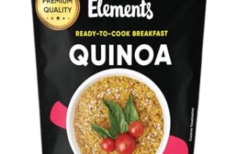 True Elements Quinoa 1Kg – Gluten Free Breakfast | High Protein And Fibre | 100% Wholegrain Cereal | Best For Weight Loss | Quinoa Seeds | Diet Food For Weight Management