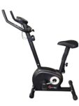 Powermax Fitness Bu-510-Al152 Steel Exercise Upright Bike, Black, Max User Weight 100Kg