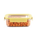 Cello Stylelock Kitchen Storage Containers 410 Ml, Baby Green | Premium Food Grade Quality, Bpa Free, Air Tight Clip Lock, Stackable Container | Multipurpose Plastic Storage Container For Home Kitchen