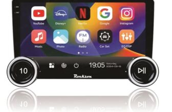 Rockson 10.1” Andro+D Qled 2K Diamond Series (2Gb/32Gb) Android. Car Stereo