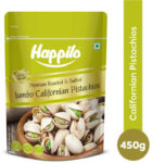 Happilo Premium Californian Roasted & Salted Pistachios(1 X 450 G)