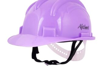 Aktion Ak H11_Vlt Safety Helmets Nape Type, Is 2925:1984 Color: Violet, Pack Of 10