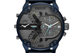 Diesel Stainless Steel Analog Grey Dial Men’S Watch-Dz7414