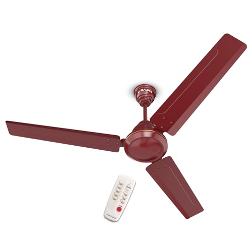 Havells 1200Mm Festiva Es Ceiling Fan| Premium Finish|Energy Saving| Designer Fan For Home Decor|Elegant Look| 230 M³/Min Air Delivery| Hi-Speed Low Noise|100% Copper Motor (Pack Of 2, Espresso Brown)