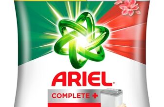 Ariel Complete Detergent Powder – 4Kg | Removes 100 Tough Stains In 1 Wash | Fragrance That Lasts For 2 Weeks | For Semi Auto Washing Machine & Bucket Wash