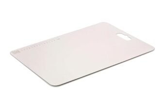 Homewiz Steel Cutting Chopping Board With Handle For Vegetable, Fruits, Cheese, 304 Stainless Steel, 100% Food Safe, Durable Multipurpose | Easy To Clean | Rust Resistant |