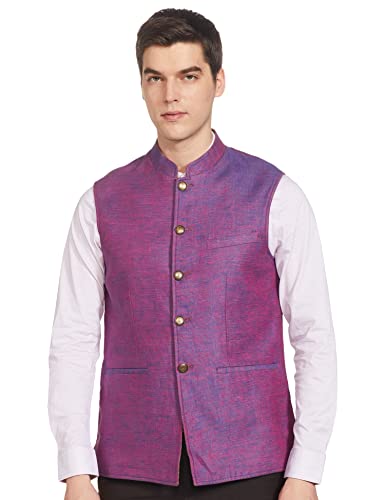 Park Avenue Men’S Peak Lapel Regular Fit Blazer (Pmjb00105-X2_Light Na_96) Multicoloured