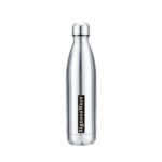 Signoraware Aqualene Stainless Steel Vacuum Flask Bottle 500Ml, Silver