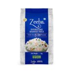 Zeeba Everyday Basmati Rice 5 Kg, Perfect For Everyday Cooking (Cooked Length Upto 14Mm*)