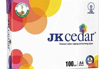 Jk Paper Cedar A4 500 Sheets, 100 Gsm -Box (5 Reams)