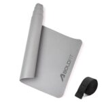 Boldfit Yoga Mats For Women Yoga Mat For Men Exercise Mat For Home Gym Mat Anti Slip Yogamate 5Mm Workout Mat Yogamat For Kids Yoga Mate Gym Mats – Grey, Ethylene Vinyl Acetate