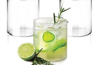 Treo By Milton Vector Borosilicate Glass Tumbler, Set Of 3, 210 Ml Each, Transparent