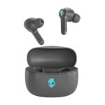 Skullcandy Ink’D True Wireless Earbuds, 48Hr Battery + Rapid Charge, Quad-Mic Enc, Multipoint Pairing, 10Mm Drivers, Low Latency, Sweat & Water Resistant, Bluetooth V5.4 -Gery Matte