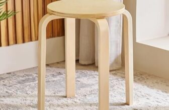 Home Centre Paulo Solid Wood Stool – Brown