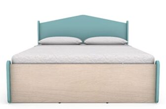 Smartsters Reversible Flip Mattress For Kids |White Chocolate | Rectangle | Queen Bed Size 6