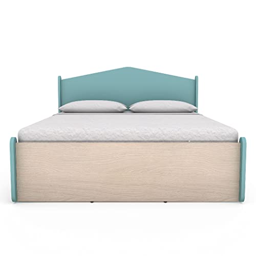 Smartsters Reversible Flip Mattress For Kids |White Chocolate | Rectangle | Queen Bed Size 6