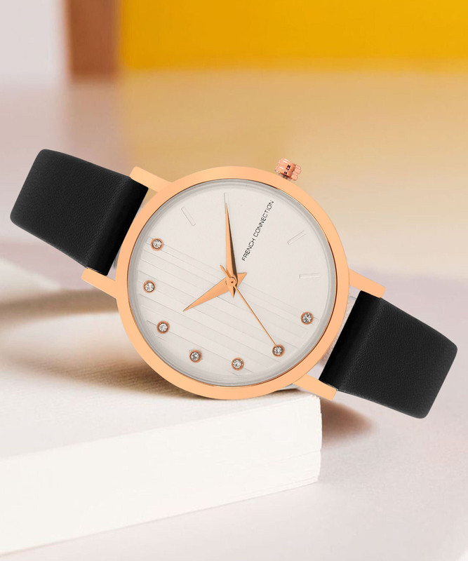 Fcuk Fk00014C White Textured Dial | Analog Watch For Women’S Analog Watch  – For Women
