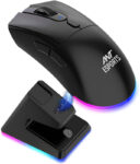 Ant Esports Gm900 Wireless Ambidextrous Optical  Gaming Mouse  With Bluetooth(2.4Ghz Wireless, Black)