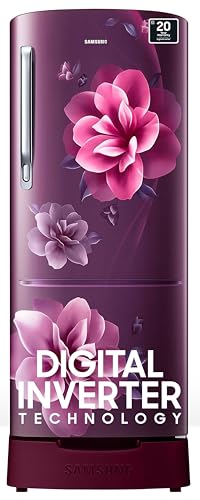 Lg 185 L Direct Cool Single Door 2 Star Refrigerator With Base Drawer(Scarlet Euphoria, Gl-D199Osec)