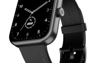 Noise Pulse 2 Max 1.85″ Display, Bluetooth Calling Smart Watch, 10 Days Battery, 550 Nits Brightness, Smart Dnd, 100 Sports Modes, Smartwatch For Men And Women (Jet Black)