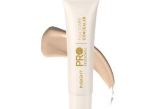 Insight Professional Full Cover Concealer – Ln-08 | Creamy Velvety Finish | Lightweight Waterproof Formula | Easily Blendable | Enriched With Vitamin E & Almond Oil | 20 G
