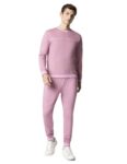 Fyltr Men’S Sweatshirt & Jogger Casual Co-Ord Set With Striped Rib Detail – Stripe Rib Detail On Neck, Cuff & Hem | Casual Winterwear For Men
