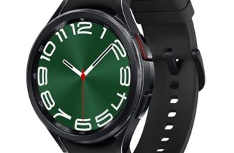 Samsung Galaxy Watch6 Classic (Black, 43Mm) | Rotating Bezel | Bluetooth | Monitor Bp And Ecg | Track Sleep | Track Health | Upto 40Hrs Charge With Fast Charging | Galaxy Ecosystem | Ip68 Rating