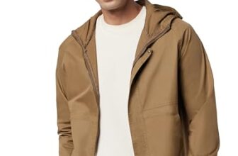 Qube By Fort Collins Cotton Men’S Parka Standard Length Coat (D1881Az_Khaki