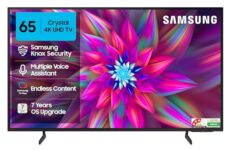 Samsung 163 Cm (65 Inches) Crystal 4K Vista Pro Ultra Hd Smart Led Tv Ua65Ue86Afulxl