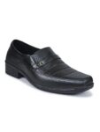 Ajanta Mens Black Formal Shoes Pg0410