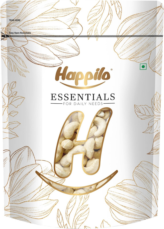 Happilo Premium Natural Whole Kaju/ Cashews(1 X 900 G)