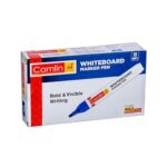 Tielo Camlin White Board Marker Fine | Blue | Pack Of 10
