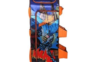 Prettykrafts Batmen Fun Closet 4 Shelves, Kids Folding Wardrobe