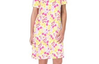 Allen Solly Girls Dresses Blue-Pink