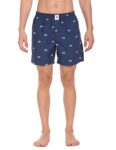 U.S. Polo Assn. Men Comfort Fit Print Cotton I663 Boxers – Pack Of 1 (Mid Blue Flag S)